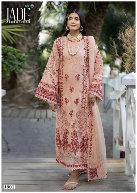 Jade bin saeed vol-19 wholesale salwar suit elegance
